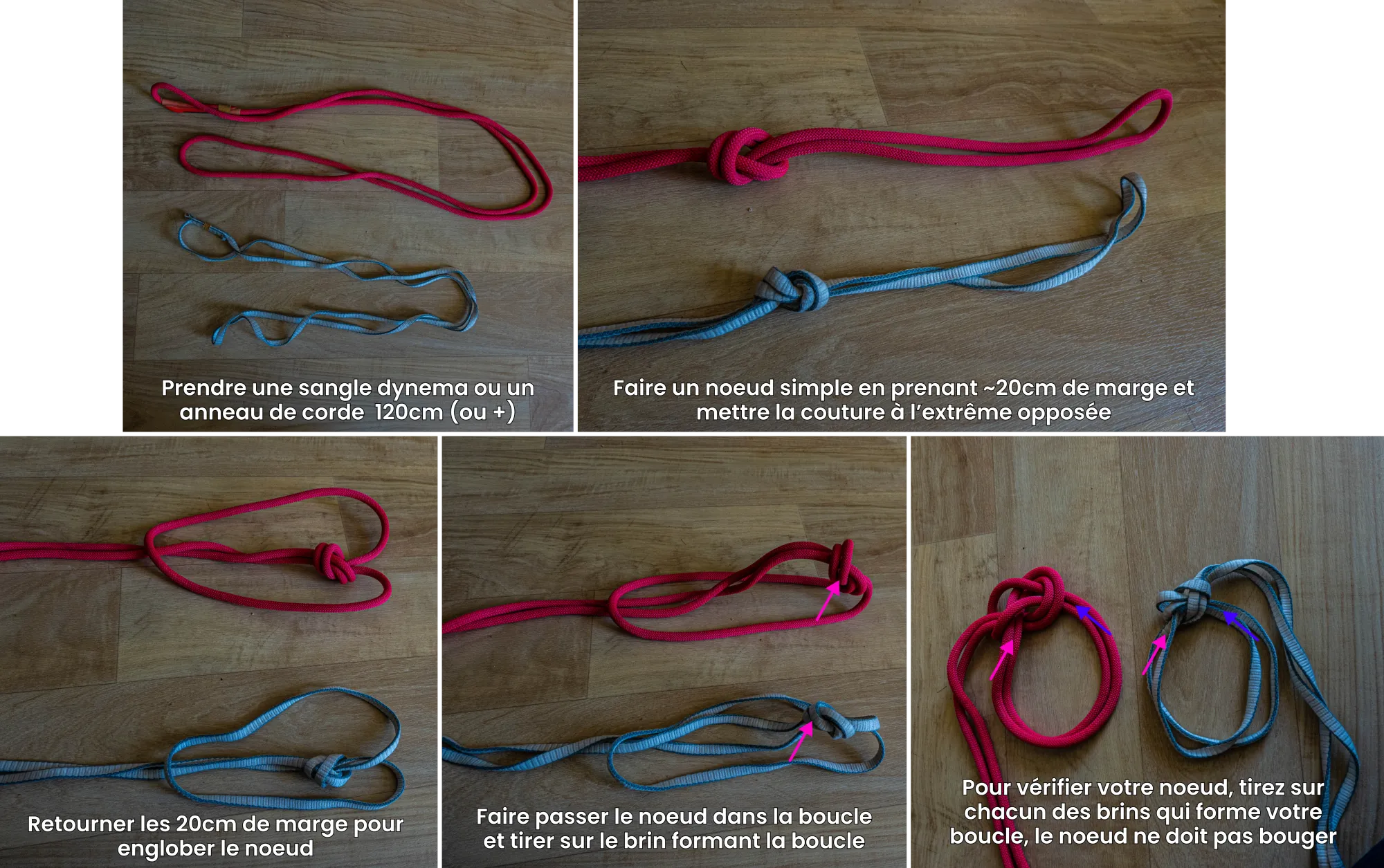 Comment faire un noeud de bouline