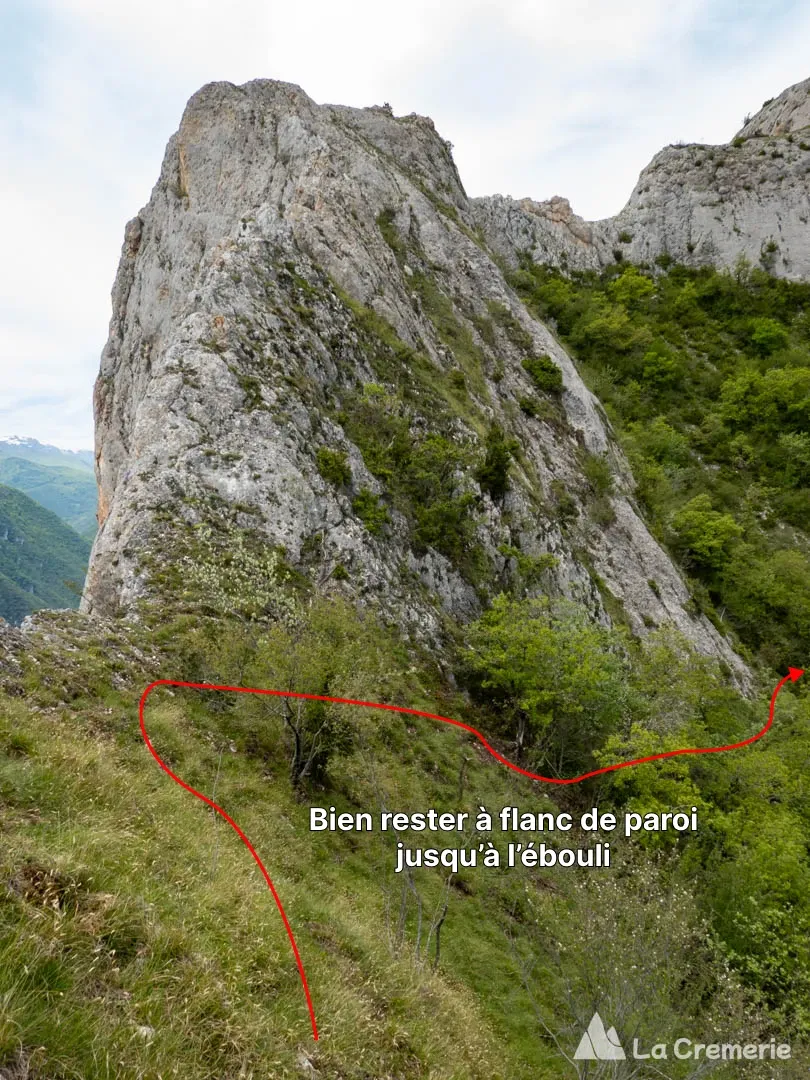 Descente de la Pelle après l'Intégrale d'Anaïs à Sinsat en Ariège