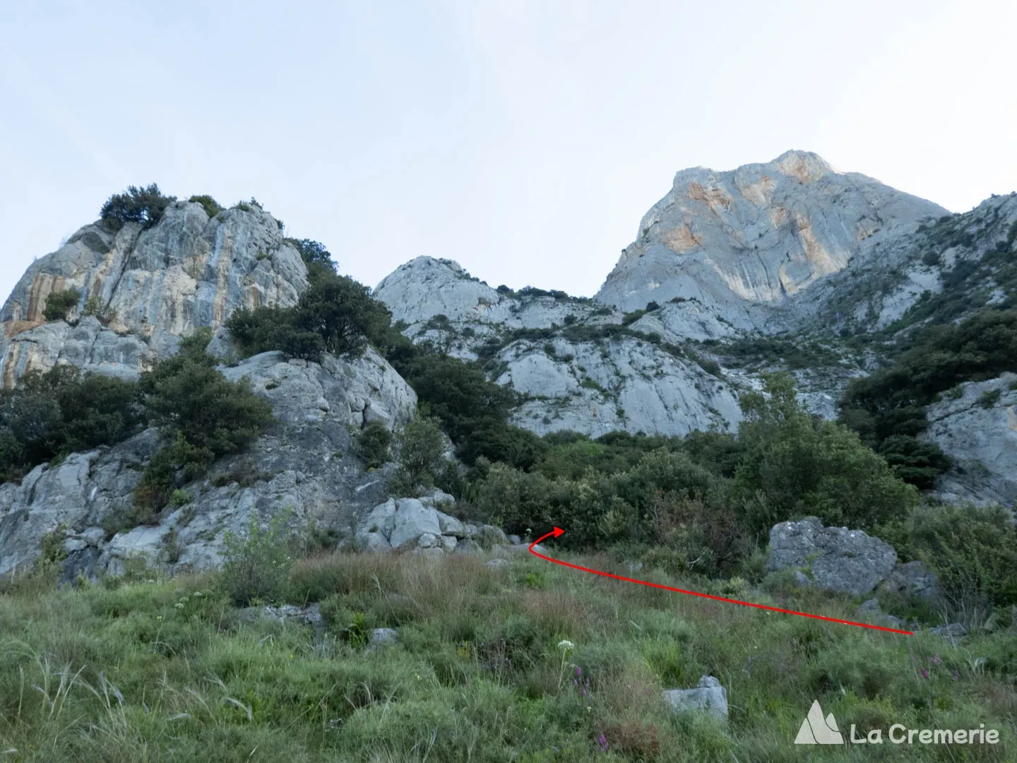 Approche secteur Peppermint à Sinsat en Ariège