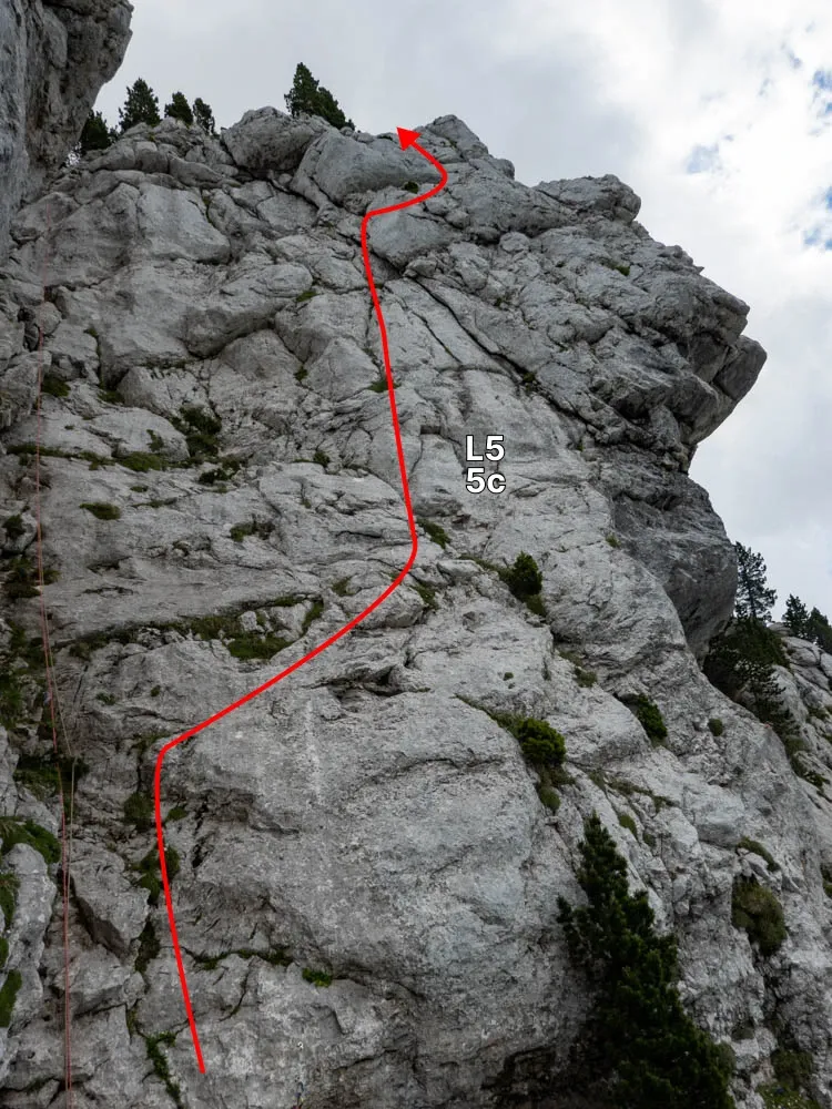 Conquête de l'Ouest TD- 6b>5c P2 - Chamechaude