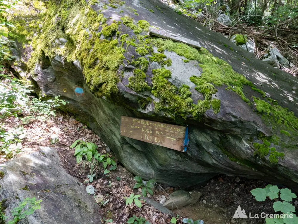 Néron par le sentier des plaques, le Grand Saut et l'arête des Ecureuils