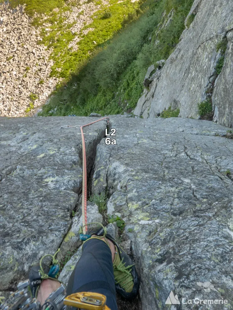 Badidon TD+ 6b>6a+ P2 - A Pic de Badon - Belledonne