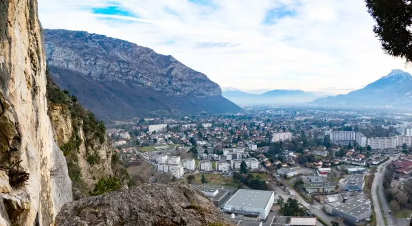 Ouverture de notre première voie : A portée de pédales 6b+>6a P1 - Rochepleine