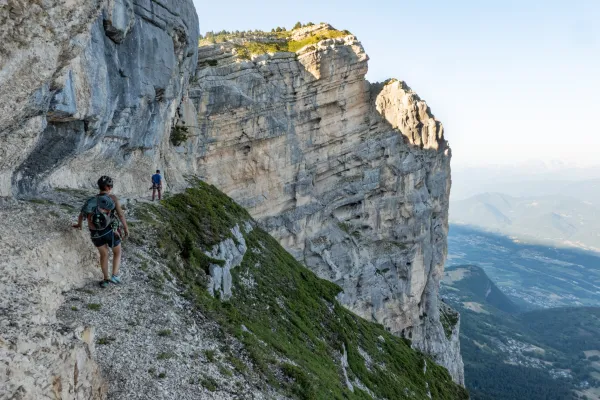 La directe du JB TD 6a+>5c P2 - Dent de Crolles